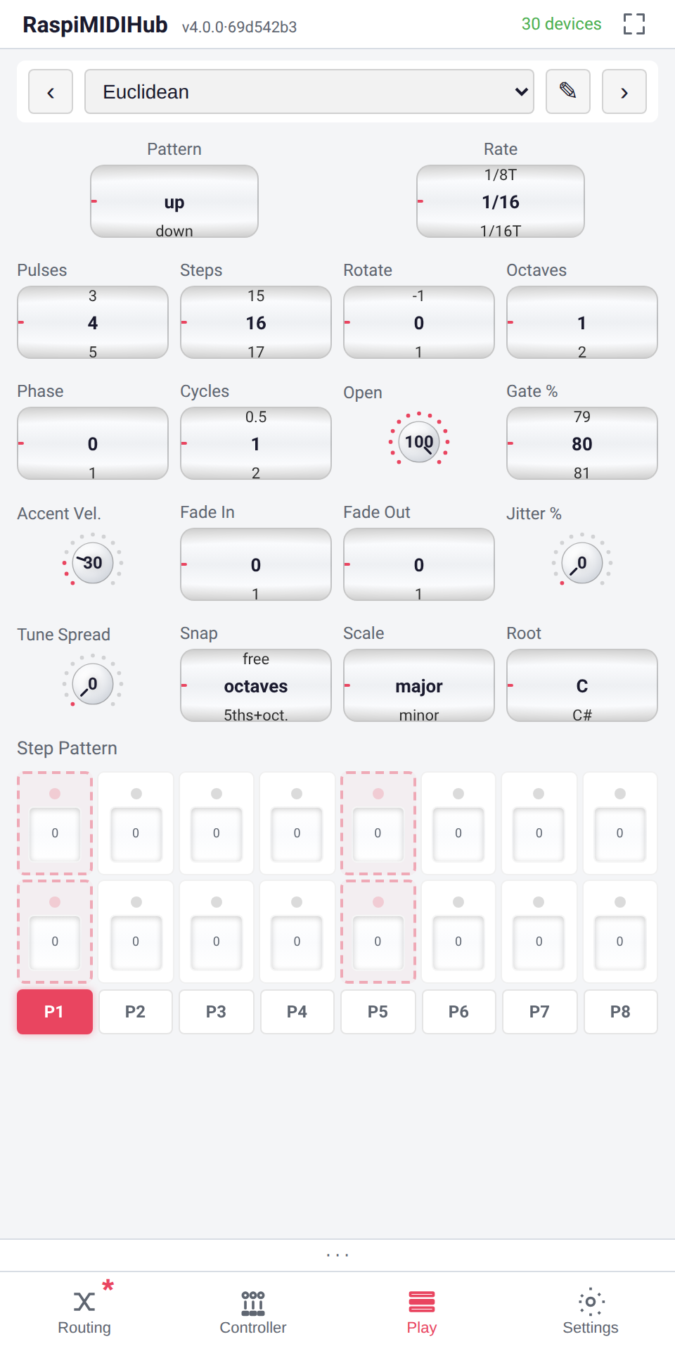Euclidean Play Surface